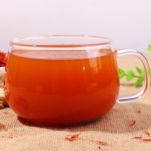 Materias primas de Beijing Tongrentang 00 Grams Xinjiang azafrán comestible con Mugwort Mask Saffron Pollen rojo (SCOOP para medir cuchara) 1000 gramos (excelente paquete de valor)