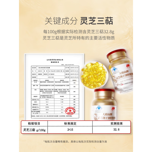 敖东灵芝孢子油软胶囊120粒/盒官方破壁林芝孢子粉提取 24盒 30g 28粒 囤货装共