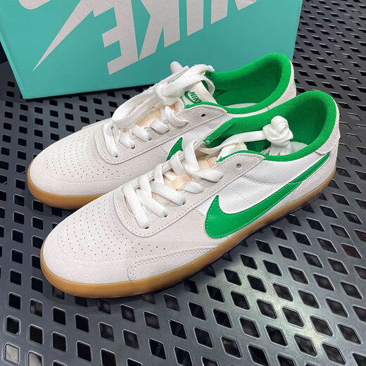 Nike (NIKE) men's shoes 2025 new summer sports shoes SB HERITAGE VULC low-top shoes cushioning casual shoes CD5010-101 wolf gray white green 42