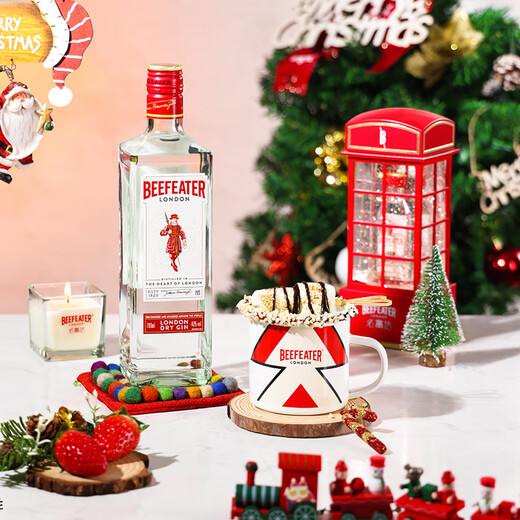 必富达（Beefeater）金酒 琴酒杜松子酒 英国伦敦进口烈酒  蒸馏酒 700ml 