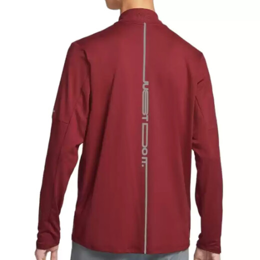 耐克（NIKE）长袖T恤男装2025春季新款运动服跑步训练健身立领上衣HV8212-677 HV8212-677红色 L