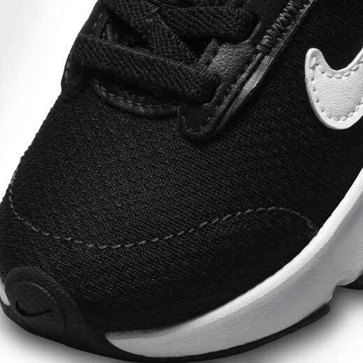耐克（NIKE）官方男女童AIR MAX INTRLK婴童易穿脱运动鞋夏季DH9410 002黑/白/煤黑/狼灰 26