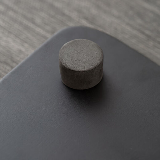 Haofeng 2025 New Solid Wood Tea Tray Household Tea Maker Tea Table Ebony Pattern Tea Tray Drainage Tea Set Mid-Autumn Festival Gift