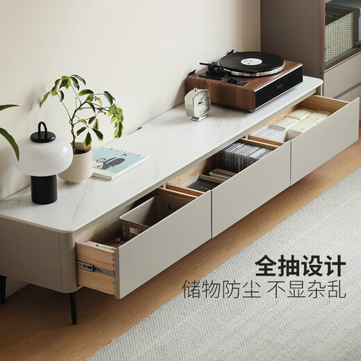 Genji en bois en pierre armoire à bois massif en bois massif moderne luxe de luxe salon domestique armoire de rangement 2,0m shuiyunsha rock dalle