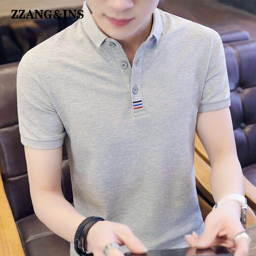 Zzang/INS Light Luxury High-End Brand Brand с короткими рубашками поло.