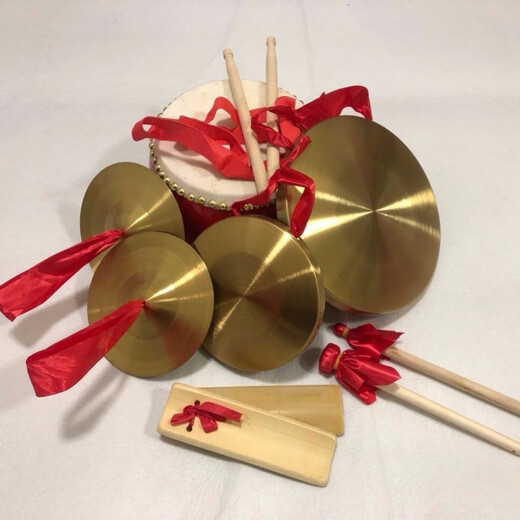 Ouyin Drei-SENTRION-HAMPS SETETEN große Mittelfeldspieler Kinderleistung Gong Trommeln, Cymbals, Gong Gong Gong Gong Gong Gong Gong Gong Gong Gong Gong Gong Gong Gong Gong Gong Gong Gong 26cm Drum + 15 Zymbal