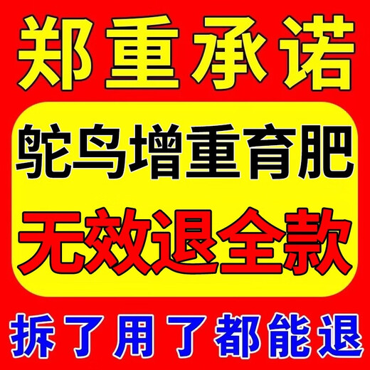 Special feed additive for ostrich, electrolytic multi-dimensional premix, seedling breeding, egg production, weight gain, fattening treasure vitamin, single bag