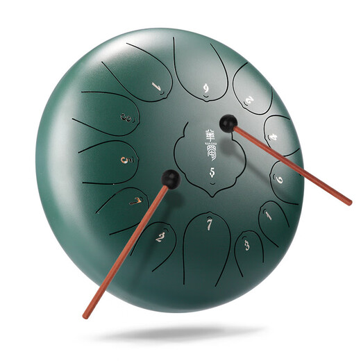LU RU LOTUS ETHÉRÉE ENTÉRAL 8-TONE 6 pouces portables pour les enfants pour enfants en acier Couleur Couleur de percussion creuse