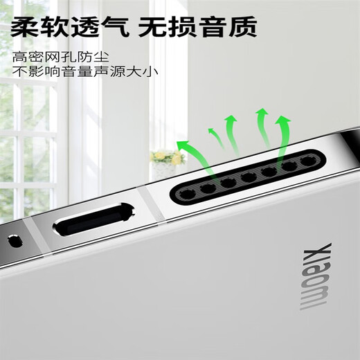 Strictly applicable to Xiaomi 14ultra dust-proof net charging port protective film Xiaomi 14u mobile phone speaker hole 14 dust-proof plugs 14 charging port plugs silicone anti-dust silver long + short 4 each + 2 dust plugs Xiaomi 14Ultra