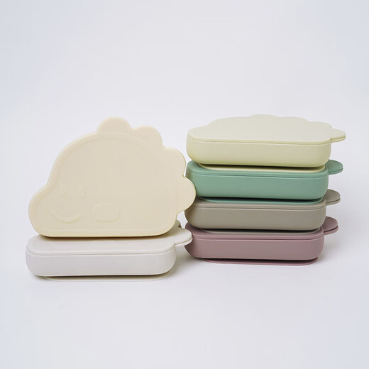 MODUI BOLS DE COUDRS supplémentaires Dinosaur Bowl Baby Tup Bol Bol avec un bol de riz en silicone de couvercle