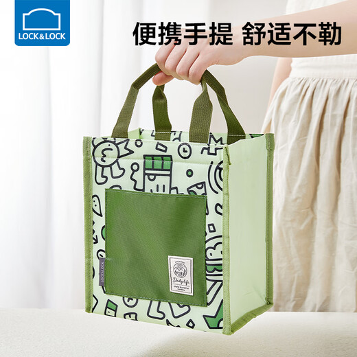 Listra de lonchores Lunch Box Pack Desayuno Bolsa de aislamiento Handheld Aislamiento Bento Pack Bajot Bolsan Al estudiante Bolsa de comidas de oficio trayendo desayuno