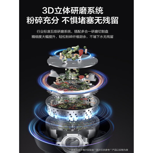 Haier Haier kitchen waste disposer household kitchen sewer crusher automatic food waste machine sewer crusher basic model LD-EWA