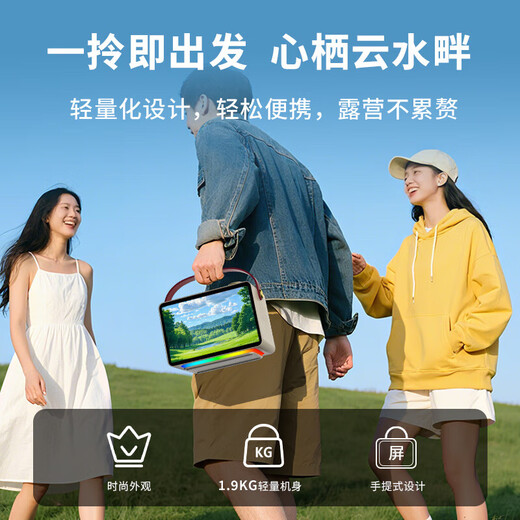 Newman smart karaoke speaker, portable home KTV outdoor karaoke amplifier, Bluetooth touch screen, smart karaoke machine for gifts, microphone and audio all-in-one machine KK19 obsidian black