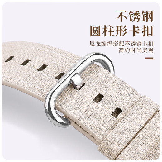 EAEA adapté à la sangle Apple Watch Iwatch10 nylon tressé Apple Watch Ultra2 Nouveau S9 S8 S8 Breatch Summer Summer Brandband Couleur adaptée à IWATCH654SE44MM