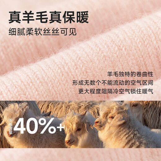 Nido Bear Children's Wool Socks Autumn and Winter Plus Velvet Thickened Baby Socks Baby Socks Warm Boys and Girls W5401A Orange and Blue Little Monster 40% Wool 6-12 Months (Suitable for Feet Length 9-11cm)