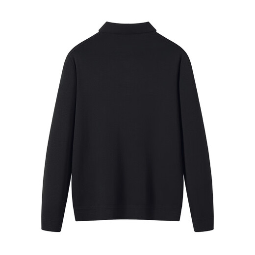 Hengyuanxiang Peasted Pure Cardigan Men's Autumn and Winter Color sólido Camiseta de manga larga suéter casual suéter para hombres azul marino 2xl /185 /100a