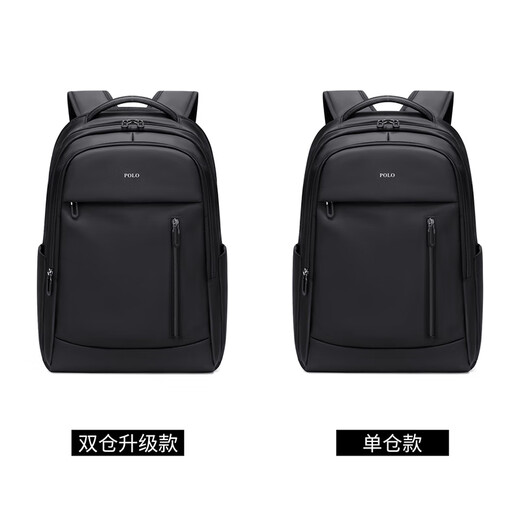 POLO Rucksack Herren Kurzstrecken-Reiserucksack Leichte Schüler-Schultasche 16/17,3 Zoll Geschäftsreise Computertasche Business