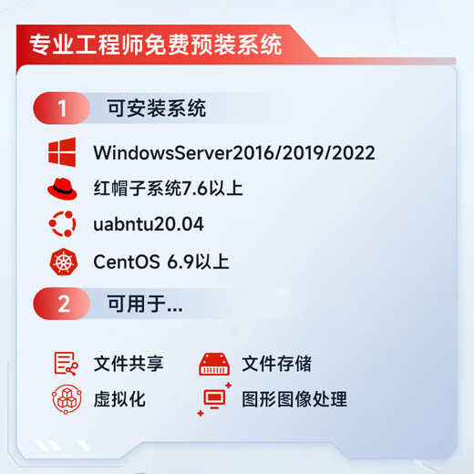 Super Fusion G5500V7 high-performance computing inference training server host 2 platinum 8468 96 cores 2.1G/128G 512G/8 blocks 8T+5 blocks 1.92T