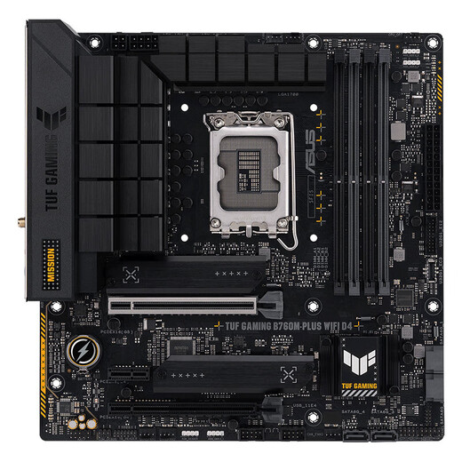 Intel (Intel) 14-го поколения COR CPU ASUS B760 Motherboard Set Poard US US SET ASUS TUF B760M-PLUS WIFI D4 I7-14700 BOX [Пятилетняя гарантия]