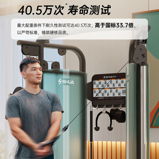 舒华小飞鸟综合训练器家用力量站健身器材多功能一体机G698 云浮调节 SH-G698 小飞鸟综合训练器