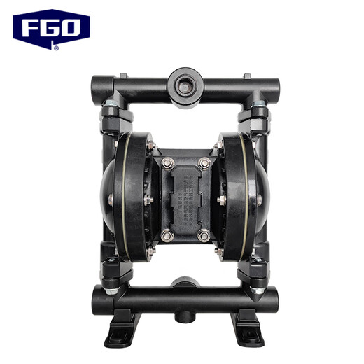 FGO pneumatic diaphragm pump high performance aluminum alloy + rubber diaphragm EGQBY-20L DN20 flow rate 2m3/h