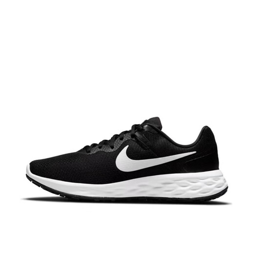 
Nike (NIKE) REVOLUTION 6 black and white men and women couples cushioning breathable running shoes DC3728-003 official flagship white blue purple FJ1049-100 40