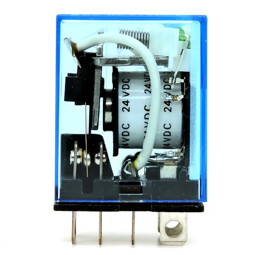 OMRON LY2N-J small intermediate relay 2 open 2 closed 8 wide feet 10A with light DC 24VDC replacement for LY2NJ LY2N-J DC24V+ base