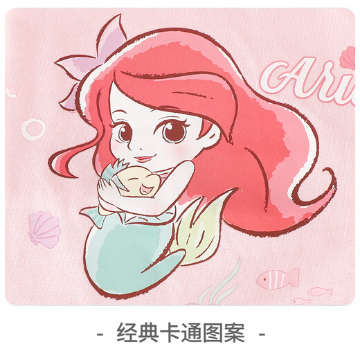 迪士尼儿童背心内穿女童夏季薄款纯棉无袖宝宝全棉T恤SP98407白+粉110