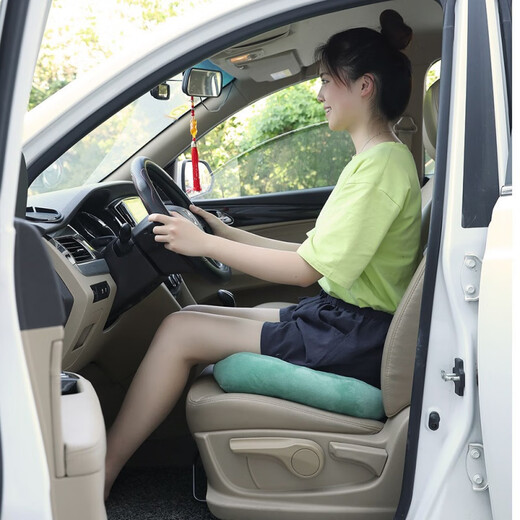Chuangjingyi chooses a seat cushion that does not hurt your butt after sitting for a long time, a car seat cushion that prevents butt pain while driving, a butt cushion that prevents you from getting tired after sitting for a long time, and a long-lasting car seat cushion. Gray Husky, curved surface, non-slip, extra thick type (for children under 15 years old)