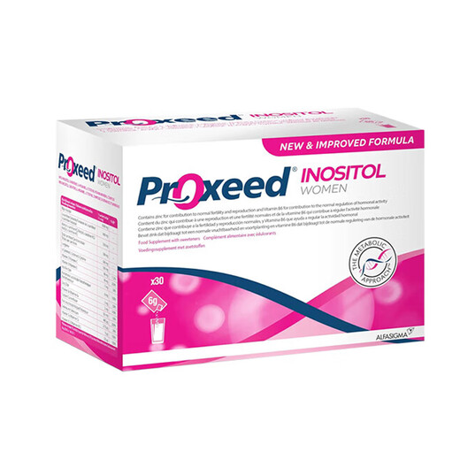Proxeed Italian Proxeine PLUS Efficacy Edition Preparation for pregnancy to improve the quality of follicle eggs, iron supplementation for folic acid during pregnancy, female version of inositol version * 30 bags (January volume) 26 years 2011-27 July