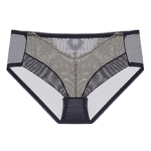 LangSha latex underwear women's small breasts gathered to make them look big without steel rings, thin bras, breasts, anti-sagging adjustment bra set 829 Modiran (single piece) 75A 34B (thin top and thick bottom)