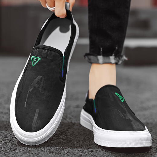 Dkcci Canvas Men's Shoes 2025 Новая летняя дышащая однофуточная педали