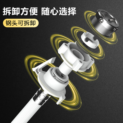 No craftsman is the same, no craftsman is the same washing machine water inlet pipe 2 meters long extension pipe connected to the upper pipe fully automatic drum pulsator Haier connection buckle universal faucet accessories