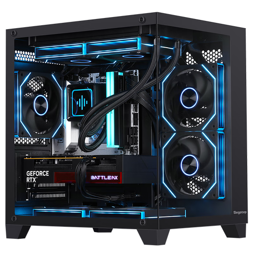 Colorful Core i5 12400F/13400F14600KF Barebone Sea View Room High-end DIY Assembly Desktop without Graphics Card Configuration Three i512600KF/512G/16G Barebone Host without Graphics Card