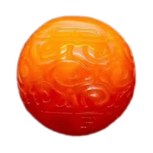 Core fragrance natural old beeswax round beads carved with pattern auspicious cloud beads loose beads single diamond star moon bodhi bracelet necklace with beads diameter 14mm single