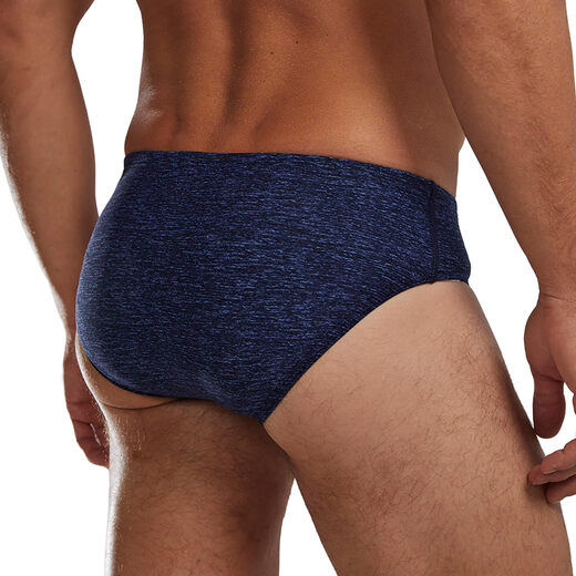 TYR Men's Swim Briefs Professional Sports Polyester Adjustable Waistband Adult Swimwear Midnight Navy 30