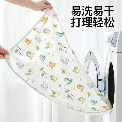 其他家隔尿垫婴儿防水可洗纯棉透气儿童宝宝尿布台专用隔夜垫子四季通用 经典纯棉款-动物王国 -隔尿隔便/干爽护臀 60x90cm