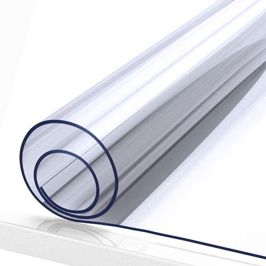 Table mat transparent pvc soft glass plastic 140cm waterproof, oil-proof, scalding-proof, odorless and dust-proof, transparent 1.5mm for home use 140*300cm