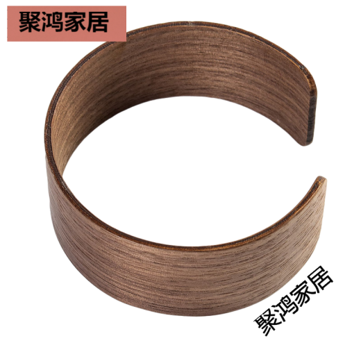 咏幻茶具配件玻璃公道杯防烫套隔热圈日式木杯套手持茶漏品茗杯防烫环 咖啡色木套6630款