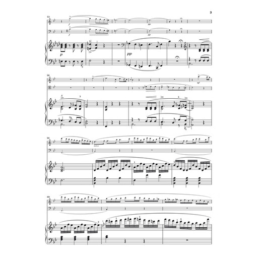 Henle Original Weber Trio in g Minor Op63 Flöte und Klavier Fingering Weber Trio in G -Moll für Klavierflöte und Cello HN687