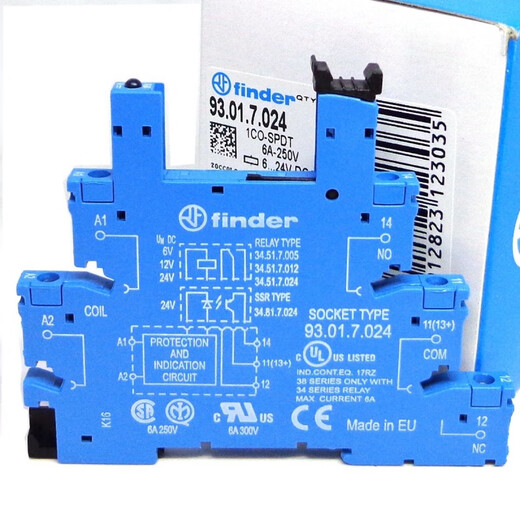 New original/Fender 34.51.7.024.0010 24VDC 6A 34.51 series relay 34.51.7.060.0010 60VDC