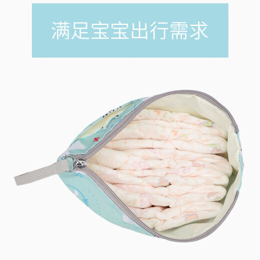 拉木各菲妈咪包婴儿尿布袋推车挂袋卡通尿片包多功能母婴收纳包 迷彩鸭
