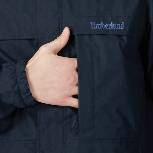 Timberland (Timberland) Herren Spring- und Herbst Neuer Outdoor -Bergsteigeranzug wasserdichte und winddichte atmungsaktive Hartschalenjacke Arbeit A695W A695W433/RAW Blue (10 Fotos veröffentlicht) XS (165/80A)