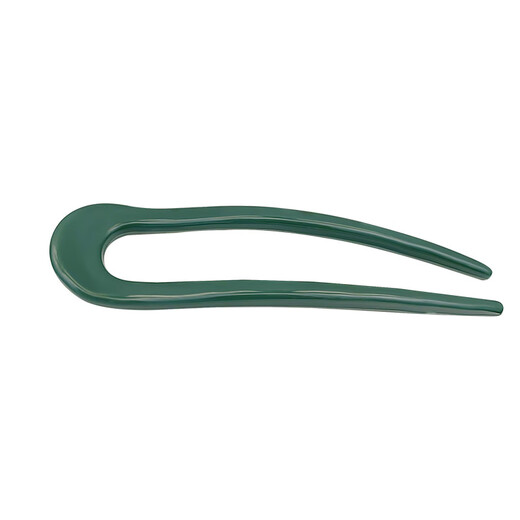 Jiuweiya new Chinese style U-shaped hairpin for women, national style simple hairpin, high-end design hairpin, hairpin, JYFZ01 khaki color