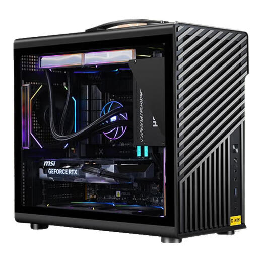 Intel's new blockbuster Core Ultra5 230F series RTX5060Ti small laptop game design live broadcast desktop computer host DIY assembly computer with two U5 230F+RTX5060