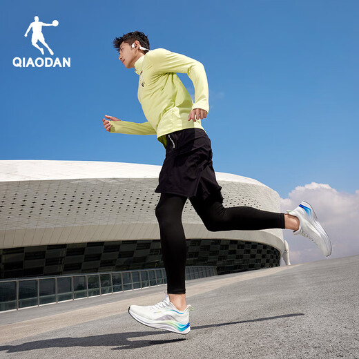 乔丹QIAODAN运动鞋男鞋驰风运动鞋春夏季轻便减震网面慢跑鞋