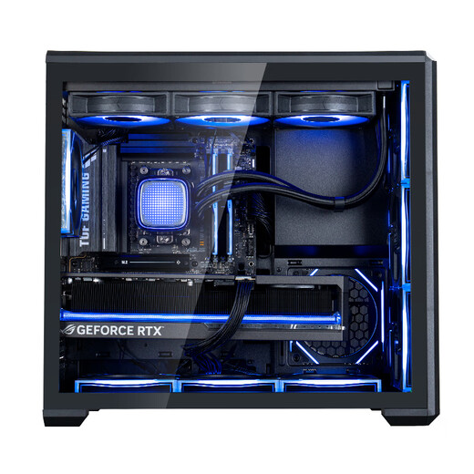 AMD Ryzen R7 9700X host RTX5060Ti graphics card RTX5080 desktop assembly computer e-sports game live broadcast AI design editing host complete machine diy assembly machine Ryzen 7 9700X+RTX5070Ti host丨Configuration eight single host