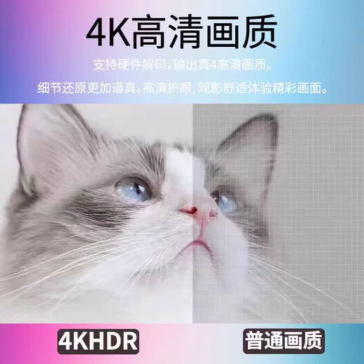优选新款华为家网络机顶盒电视盒子高清4KWIFI免费大内存云盒 旗舰航母版-语音遥控器+永久免费 免费看电视+免VIP影视剧