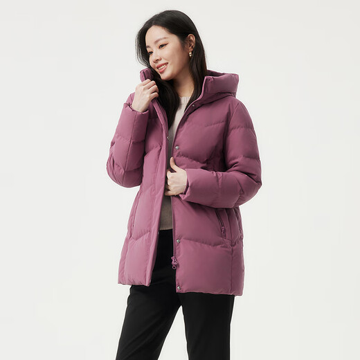 Tambor down jacket mother style mid-length comfortable warm thickened middle-aged and elderly women's jacket 510506Z Violet 170