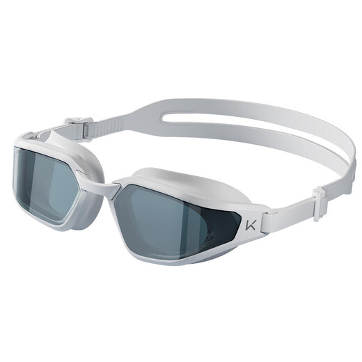 Keep swimming goggles for boys HD waterproof and anti-fog swimming goggles for women professional training myopia swimming goggles 064 white